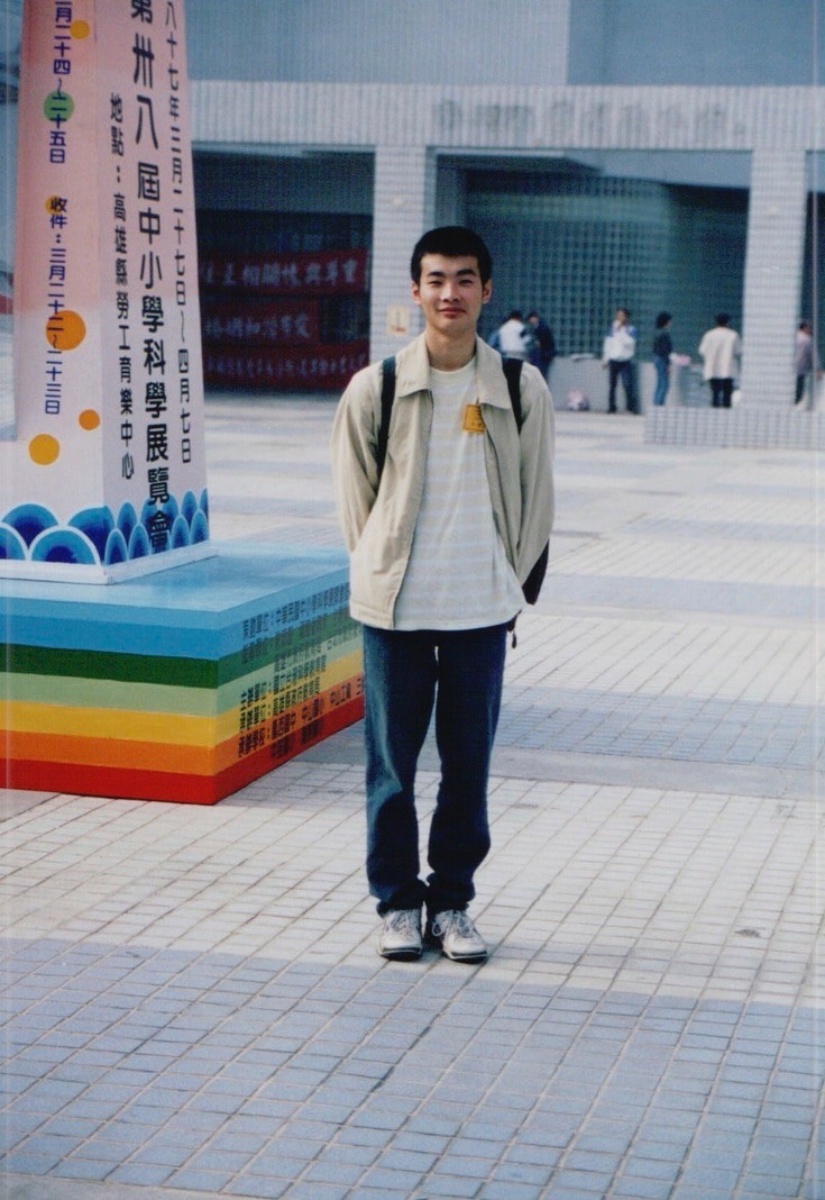 王呈瑋高中時期因投入科展，開始對生命科學感興趣。（王呈瑋提供）