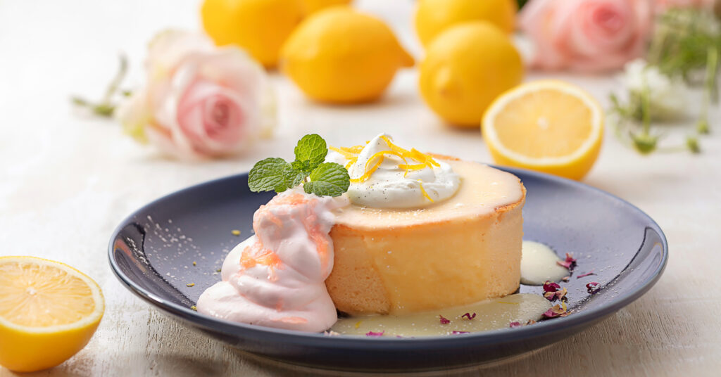 杏桃鬆餅屋推出香檸玫瑰北海道鮮奶油厚鬆餅