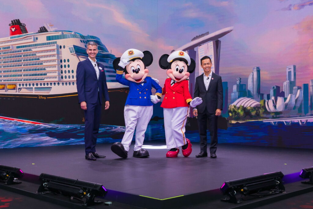 新加坡旅遊局攜手迪士尼郵輪為東南亞帶來奇幻郵輪海上假期。（新加坡旅遊局新聞稿提供）